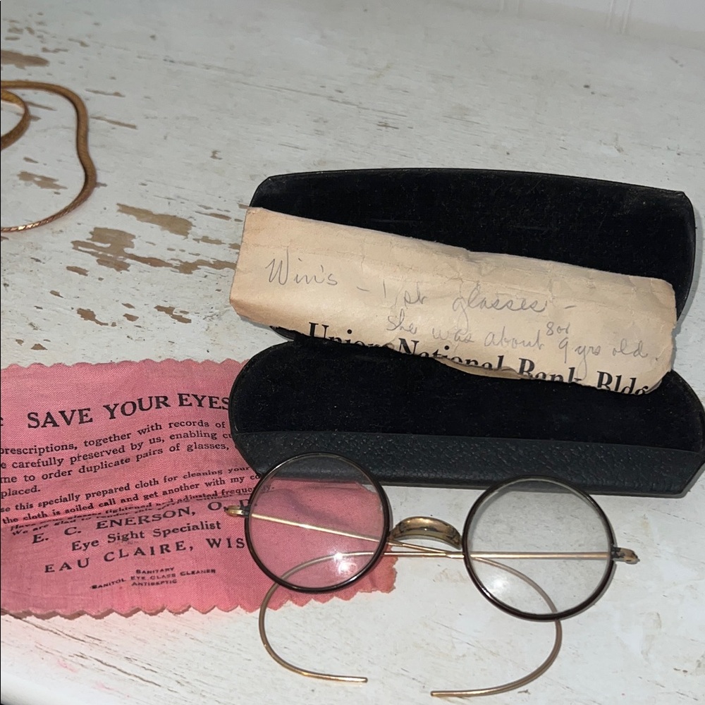 Antique Windsor gold filled eyeglass frames